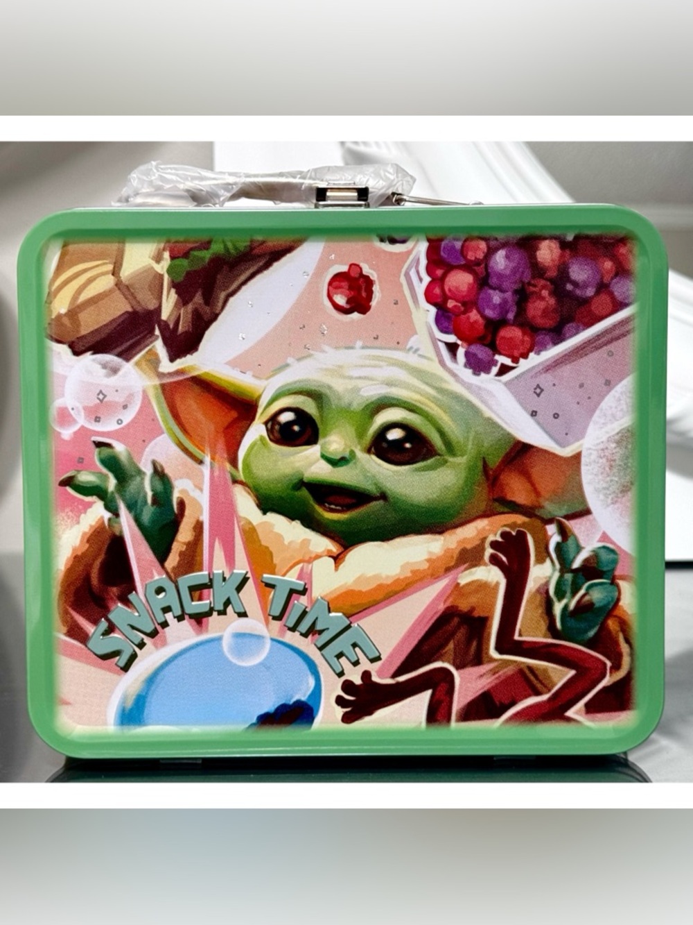 Bath & Body Works Star Wars Mandalorian Grogu Metal Lunchbox‎